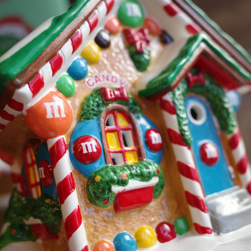 新品 M&M's X'mas クリスマス キャンディー トレイ candy tray | C