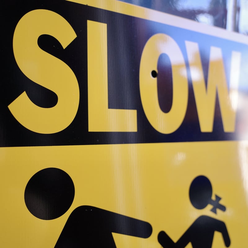 slow ロードサイン STOP SLOW サイン アメリカ 道路標識 両面 激レア アンティーク 看板