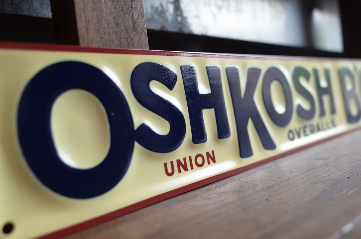OSHKOSH オシュコシュ B'GOSH 看板 | Collection Market