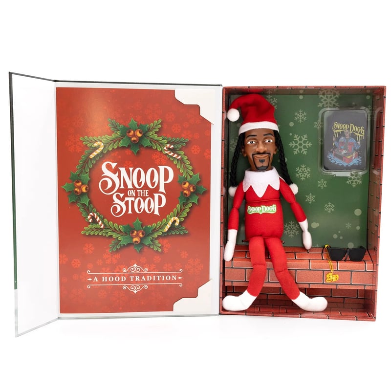 SNOOP DOGG Christmas Plush with BOX | Collectio SNOOP DOGG Christmas Plush with BOX | Collectio