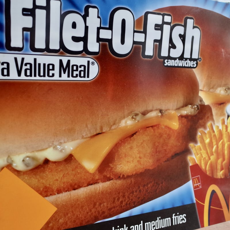 Vintage 2003 Mcdonald's マクドナルド メニューサイン