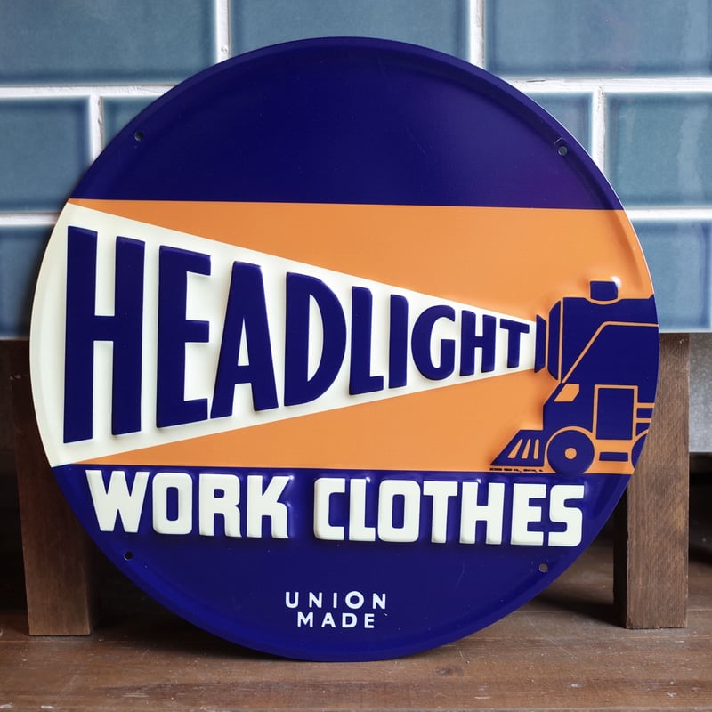 HEADLIGHT WORK CLOTHING ヘッドライト 看板 | Collection