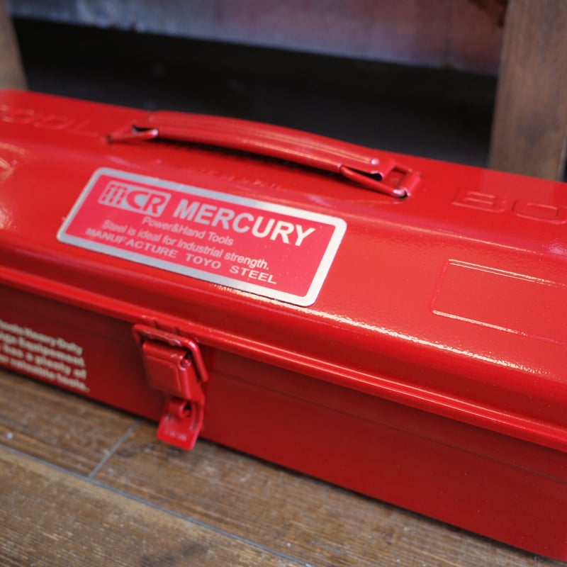 新品新品 MERCURY マーキュリー ツールボックス スチールRED
