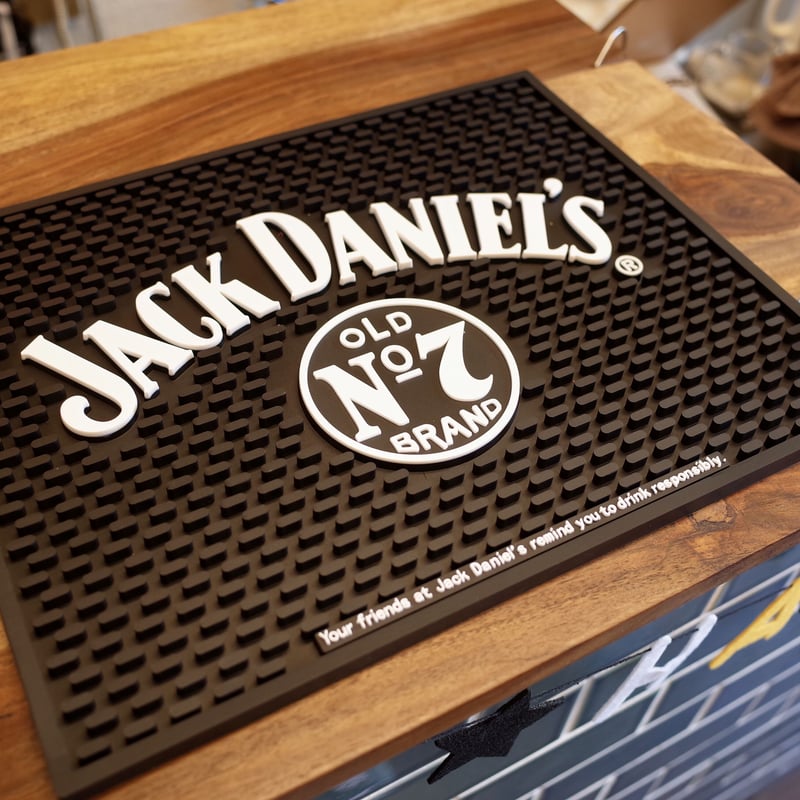 JACK DANIEL'S ジャックダニエル BAR MAT バーマット 店舗 | Colle