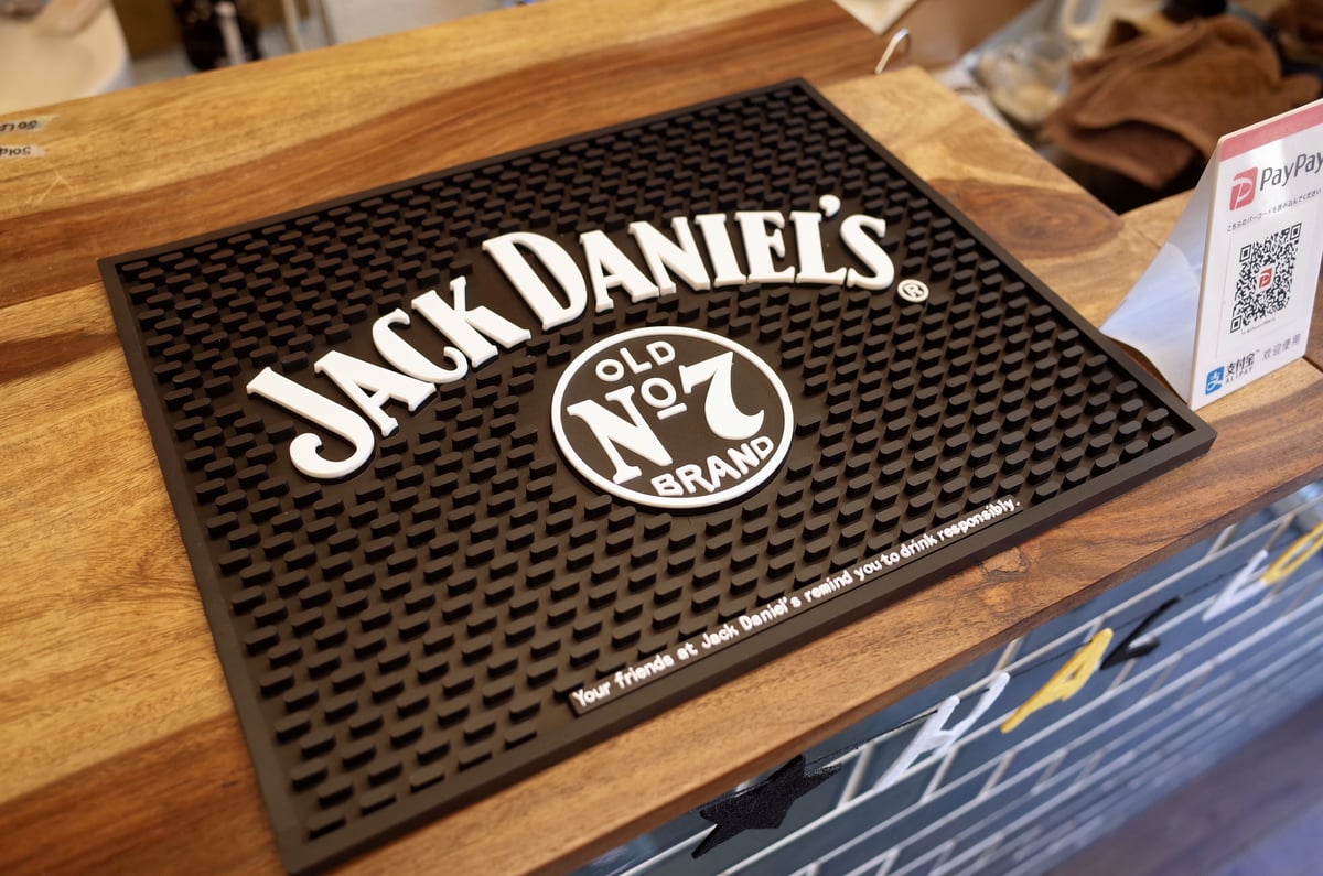 JACK DANIEL'S ジャックダニエル BAR MAT バーマット 店舗 | Colle JACK DANIEL'S ジャックダニエル BAR MAT バーマット 店舗 | Colle