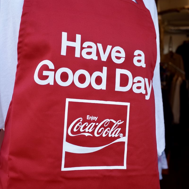 Coca Cola コカコーラ エプロン RD クラシック APRON アメリカン
