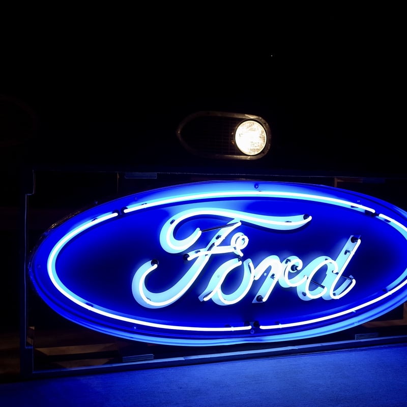 特大サイズ FORD フォード ネオンライト 看板 照明 アメリカ USA 特大サイズ FORD フォード ネオンライト 看板 照明 アメリカ USA