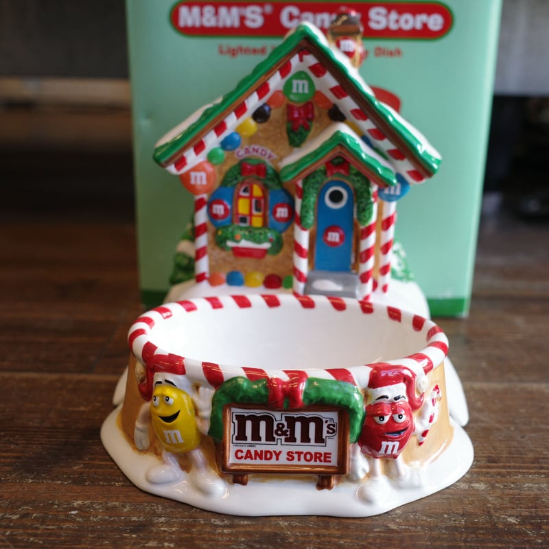 新品 M&M's X'mas クリスマス キャンディー トレイ candy tray | C