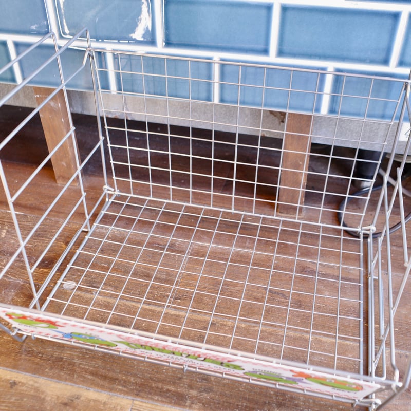 新品 TURTLES タートルズ ワイヤーラック バスケット メタル