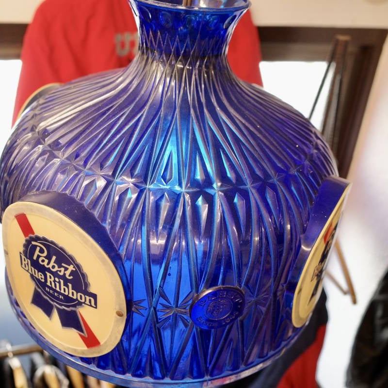 ビンテージ Pabst Blue Ribbon パブストブルーリボン シェード ビンテージ Pabst Blue Ribbon パブストブルーリボン シェード