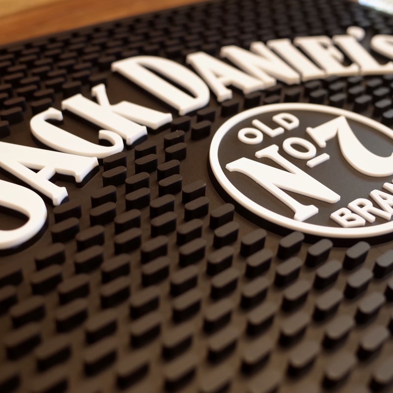 ジャックダニエル バーマット 新品未使用 Jack Daniel's バーマット カウンター Bar Mat JACK DANIELS （ジャック