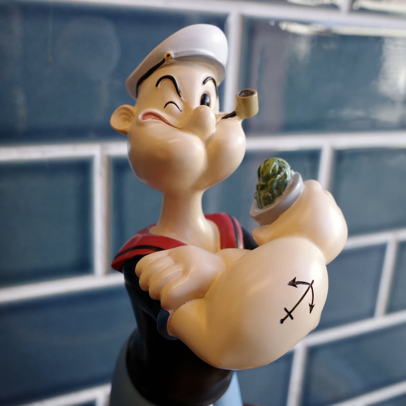 新品 POPEYE ポパイ LEDランプ スタチューランプ 照明 世田谷ベース