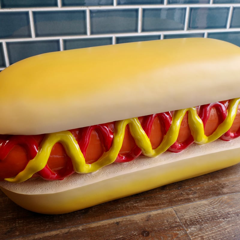 新品 Hotdog ホットドッグ 椅子 チェア 巨大オブジェ イースね 店舗