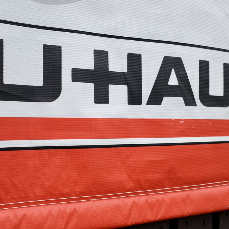 ビンテージ U-HAUL ショップ バナー 看板 アメリカ製 ガレージ