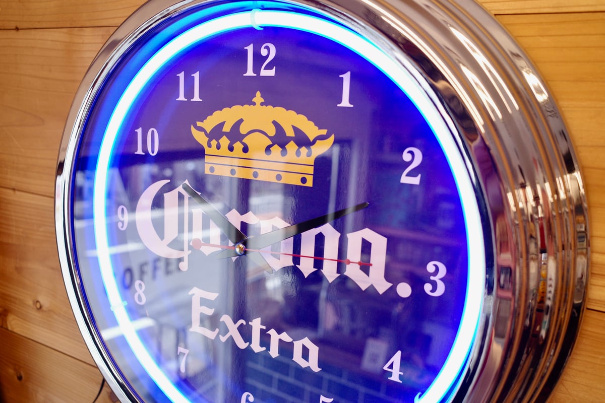 新品 Corona Extra コロナビール ネオンクロック 時計 壁掛け アメリカ