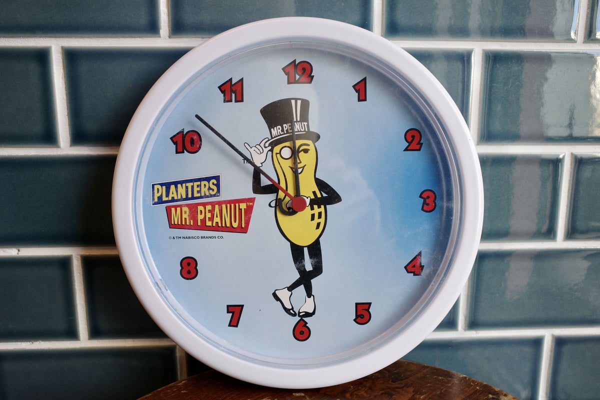Mr.PEANUTS/ミスターピーナッツ◆時計/掛け時計◆点灯式/回転式 fit=scale-down,w=1200