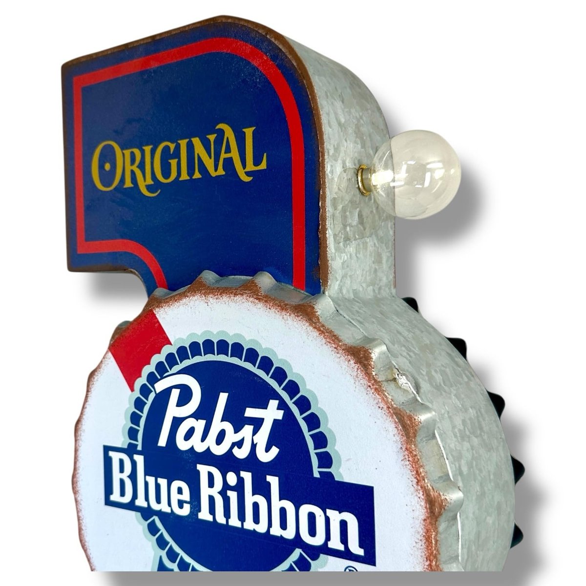 パブスト ブルー リボン Pabst Blue Ribbon ライト サイン PABST BLUE RIBBON ネオンサイン風ライト パブストブルーリボン - メルカリ