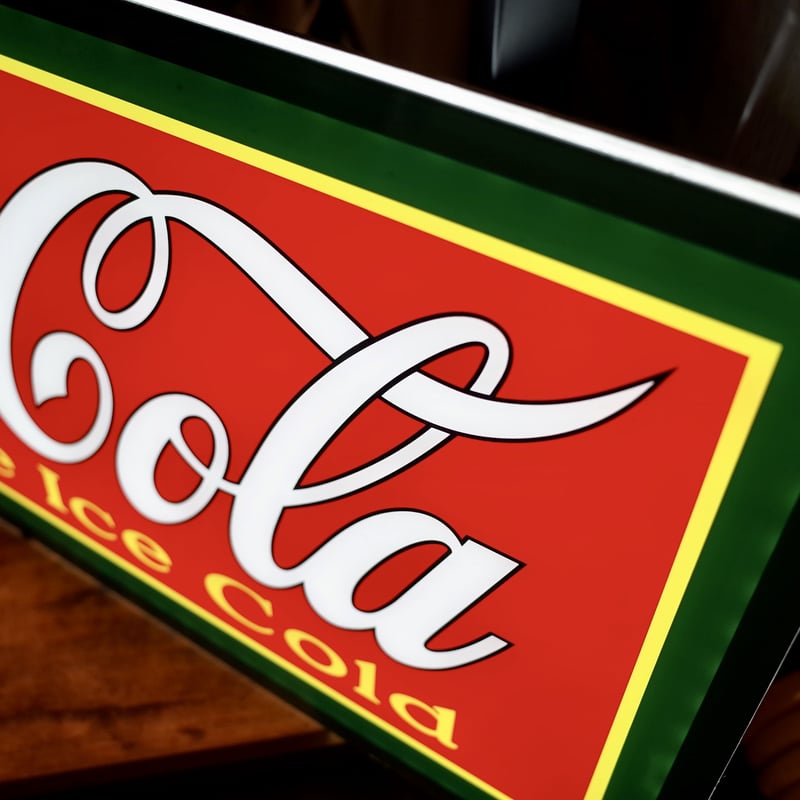 Coca Cola コカコーラ LEDライトサイン 看板 照明 世田谷ベース Coca Cola コカコーラ LEDライトサイン 看板 照明 世田谷ベース