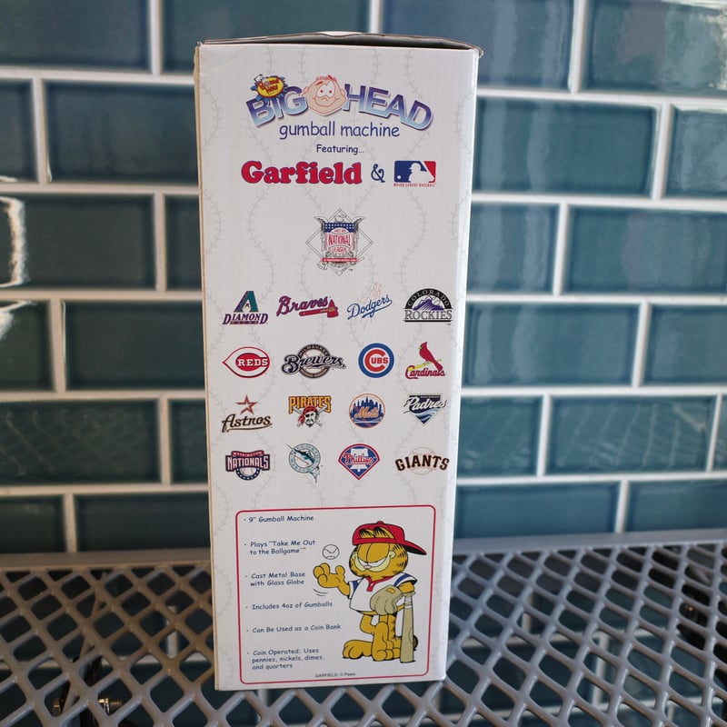 デッドストック Garfield×NY YANKEES gumball machine wi