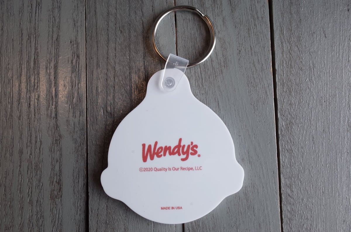 Wendy's ウェンディーズ ラバーキーホルダー WHT | Collection Market