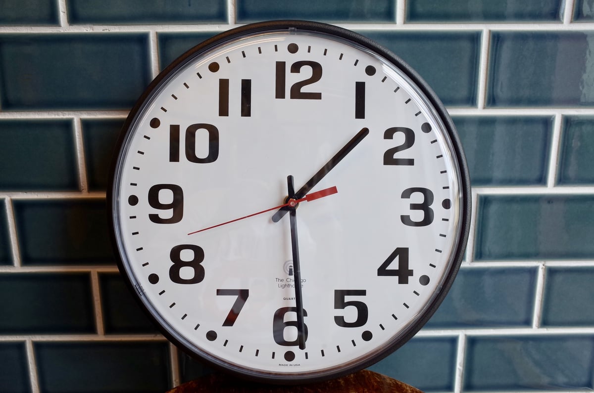 Chicago Lighthouse Clock シカゴ クロック 時計 ホワイト アメリカ製