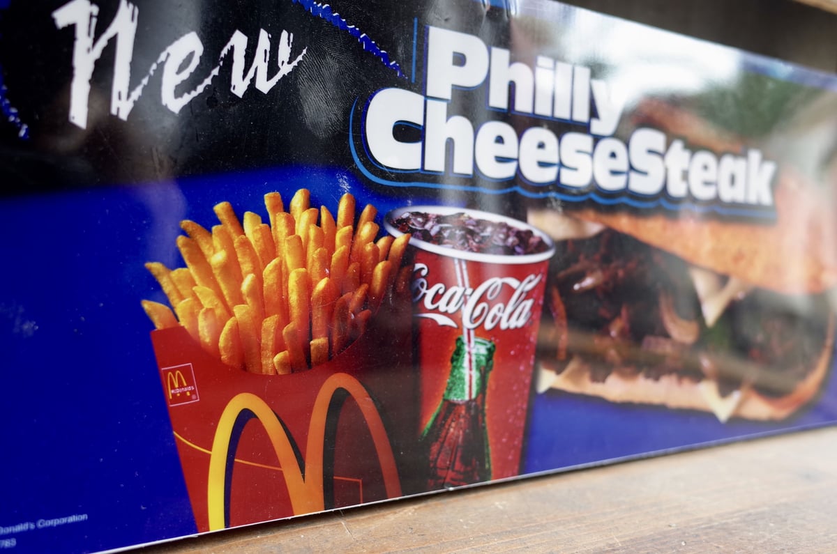 ビンテージ　マクドナルド　メニュー　サイン　ボックス　セット　店舗用　￼ ビンテージ マクドナルド メニュー サイン ボックス セット 店舗用