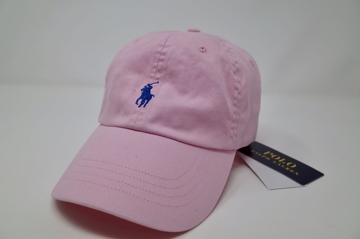 POLO RALPH LAUREN キャップ ピンク FREE サイズ調整可能 Ralph Lauren - ラルフローレン ゴルフ ベースボール キャップ