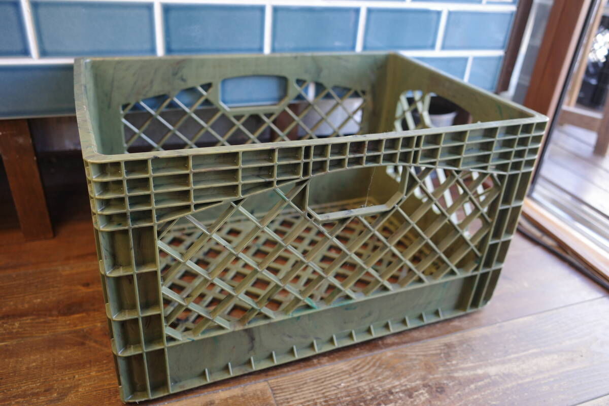 AS MILK CRATE ミルククレート Lサイズ CAMO ボックス 箱 棚 アメリカ