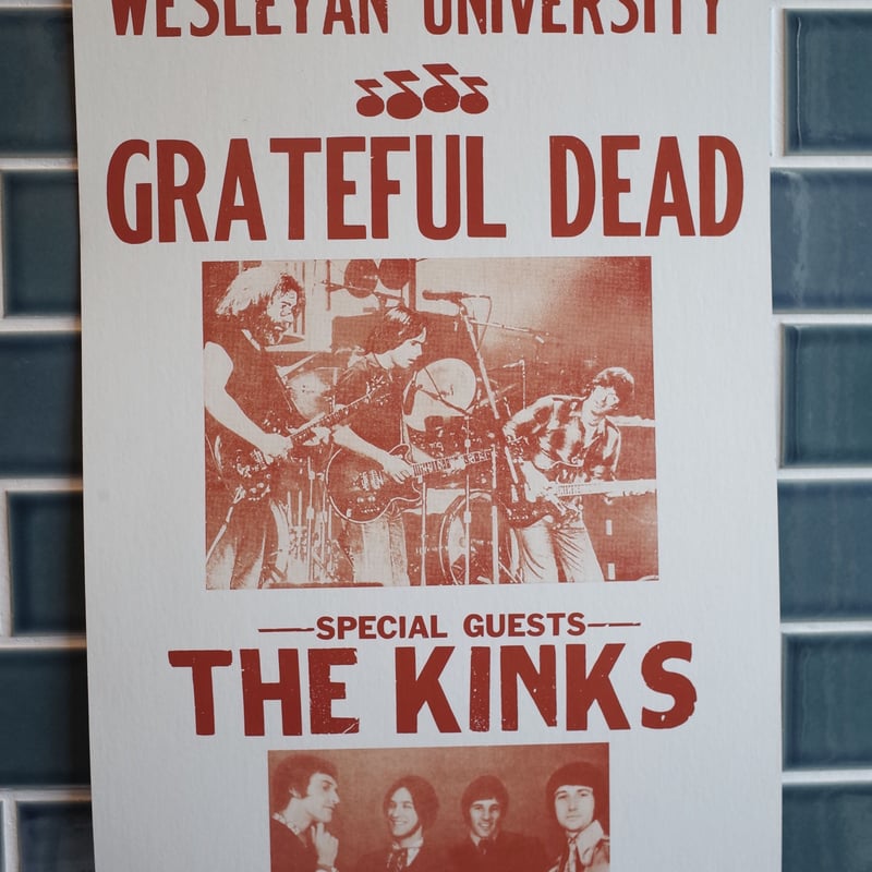 Grateful Dead/The Kinks Poster グレイトフル・デッド /ザ・キン