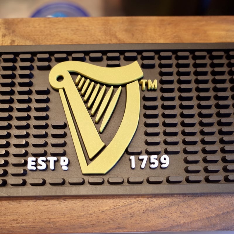 Guinnes ギネスビール BAR MAT バーマット 店舗 | Collection Ma