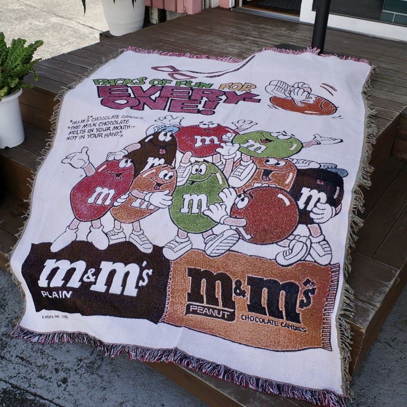 新品 M&M's エムアンドエム 大判ラグ RUG MAT リビング