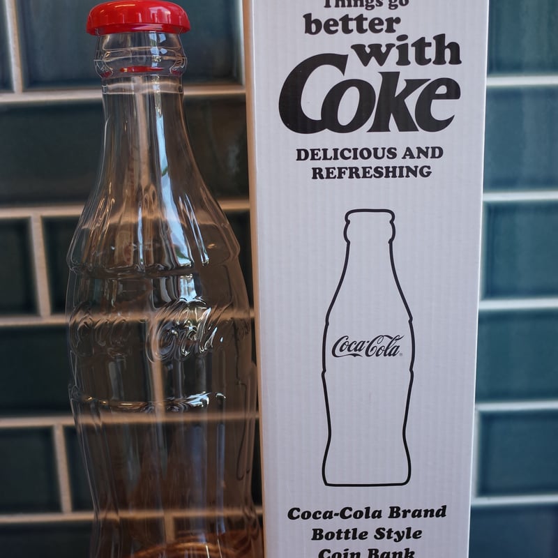 Coca Cola コカコーラ 35cm ボトルバンク 貯金箱 アメリカ USA | Col