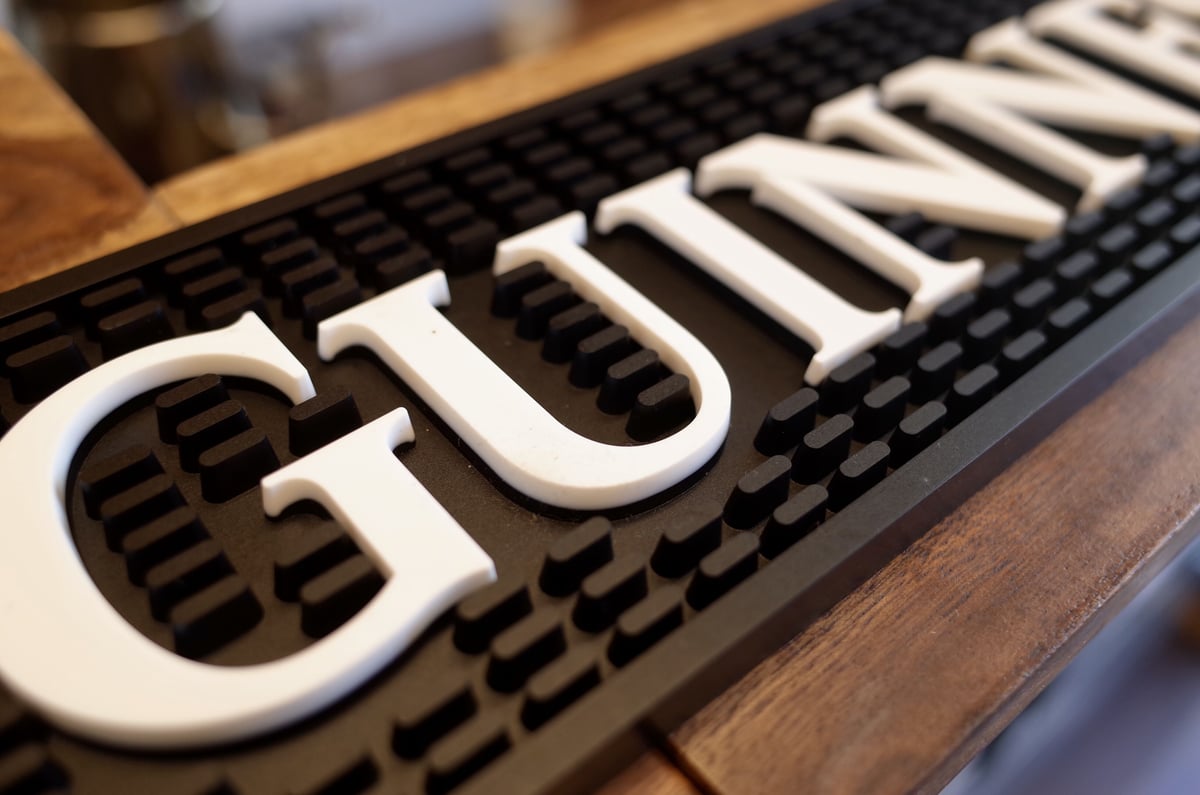 Guinnes ギネスビール BAR MAT バーマット 店舗 | Collection Ma