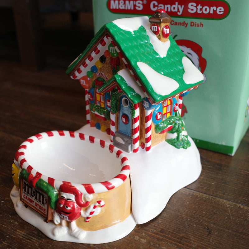 新品 M&M's X'mas クリスマス キャンディー トレイ candy tray