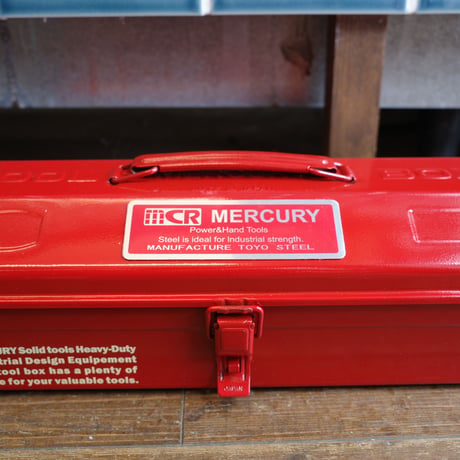 新品新品 MERCURY マーキュリー ツールボックス スチールRED