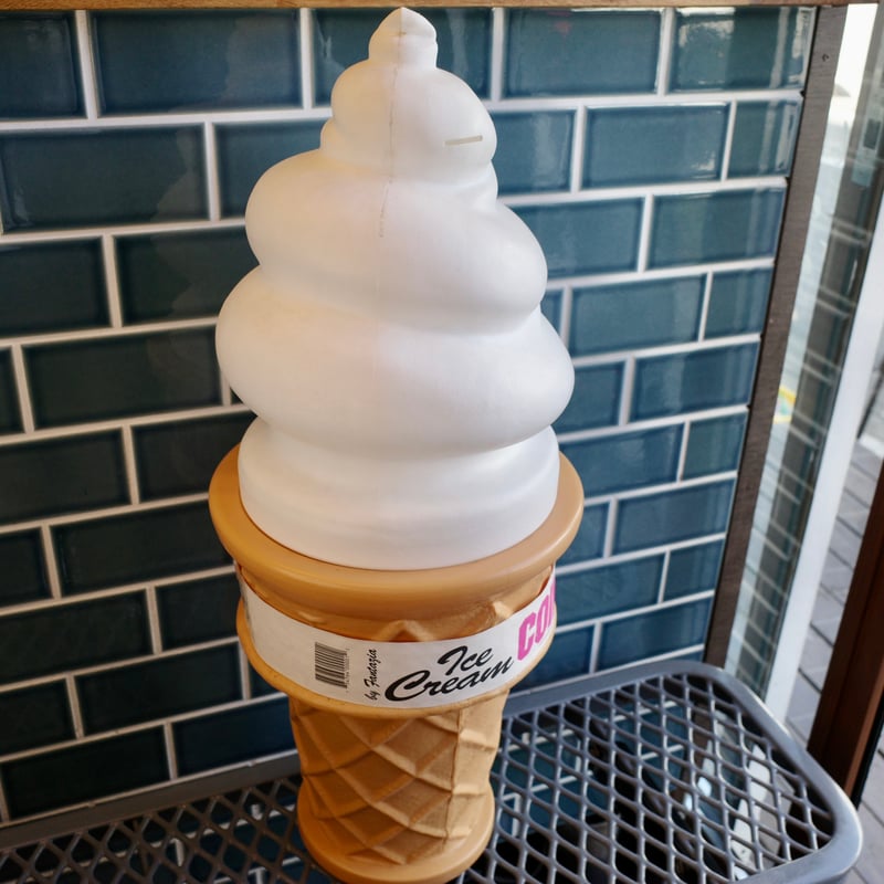 デッドストック ICE CREAM アイスクリーム ジャンボバンク 貯金箱 SAFE
