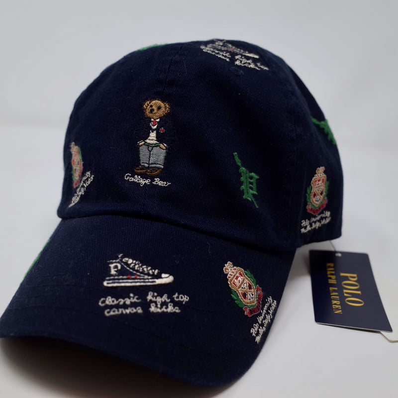 POLO BEAR ポロベア Classics 刺繍キャップ ラルフローレン 国内正規品