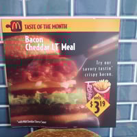 レア 70's～ マクドナルド ヴィンテージ バナー 広告 店舗 ショップ 販促 70'S☆McDonald's☆ポスター☆4枚セット☆ビンテージ
