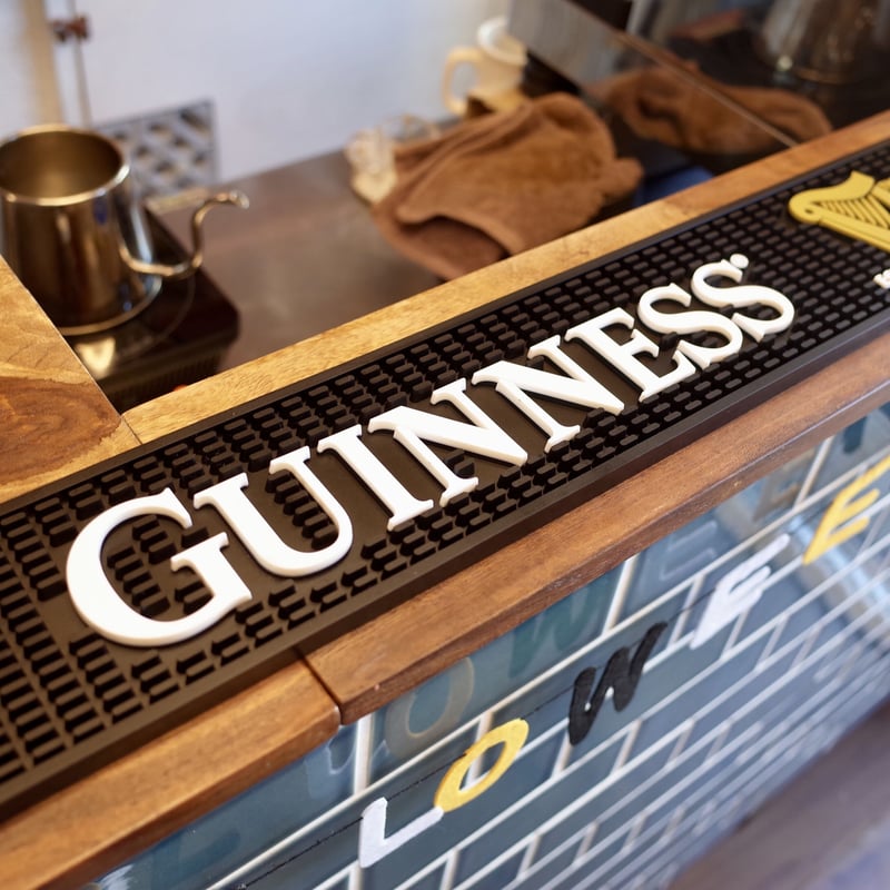 Guinnes ギネスビール BAR MAT バーマット 店舗 | Collection Ma