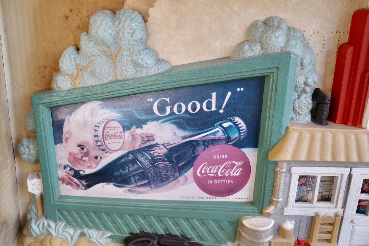 コカコーラ　壁掛け　ディスプレイ　GOODTIME 壁掛け コカコーラ 佳く ディスプレイ GOODTIME