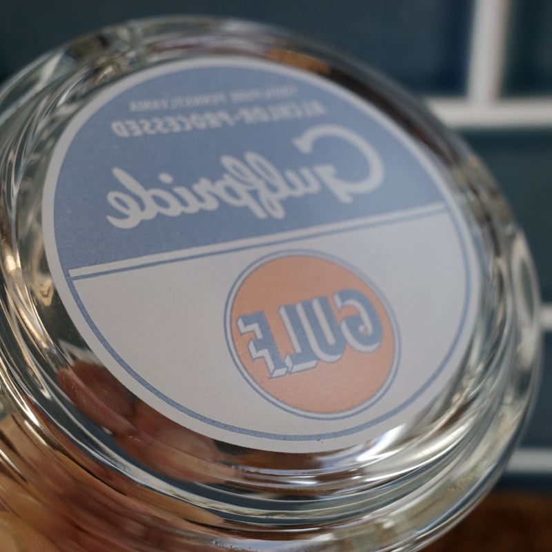 新品 GULF OIL ガルフ ガラス 灰皿 ASHTRAY 世田谷ベース アメリカ
