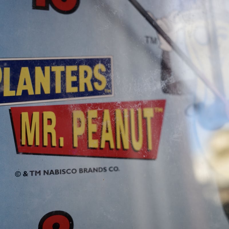 Mr Peanut ミスターピーナッツ 時計 ビンテージ プランターズ デッドストック Mr Peanuts ミスターピーナッツ 時計 壁掛け