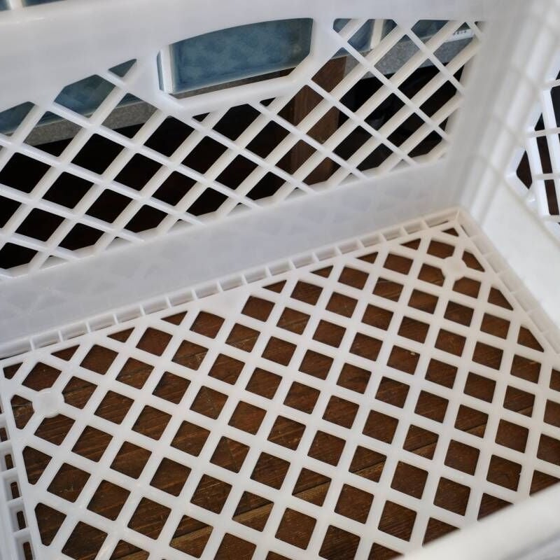 AS MILK CRATE ミルククレート Lサイズ WHITE ボックス 箱 棚
