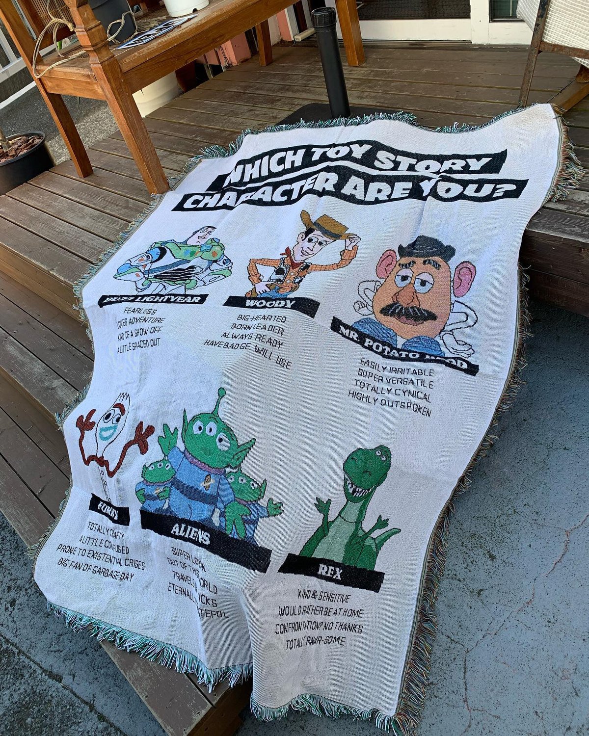 希少 90s Disney PIXAR TOY STORY タペストリー ラグ TOY STORY RUG MAT | Collection Market