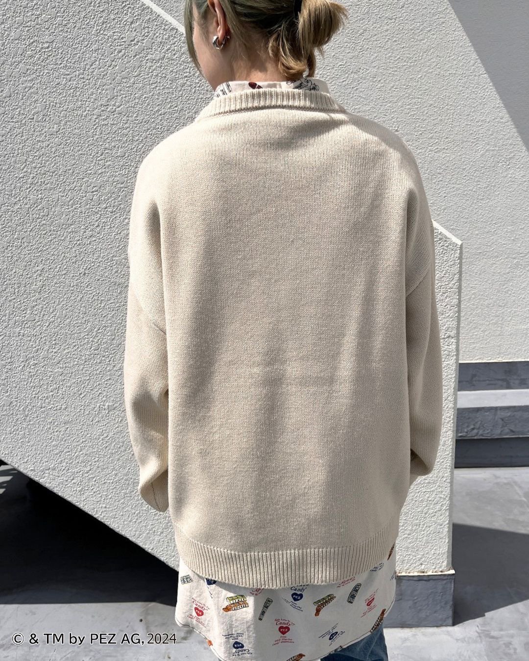 新品 PEZ ディスペンサー ジャガードニット セーター | Collection Market