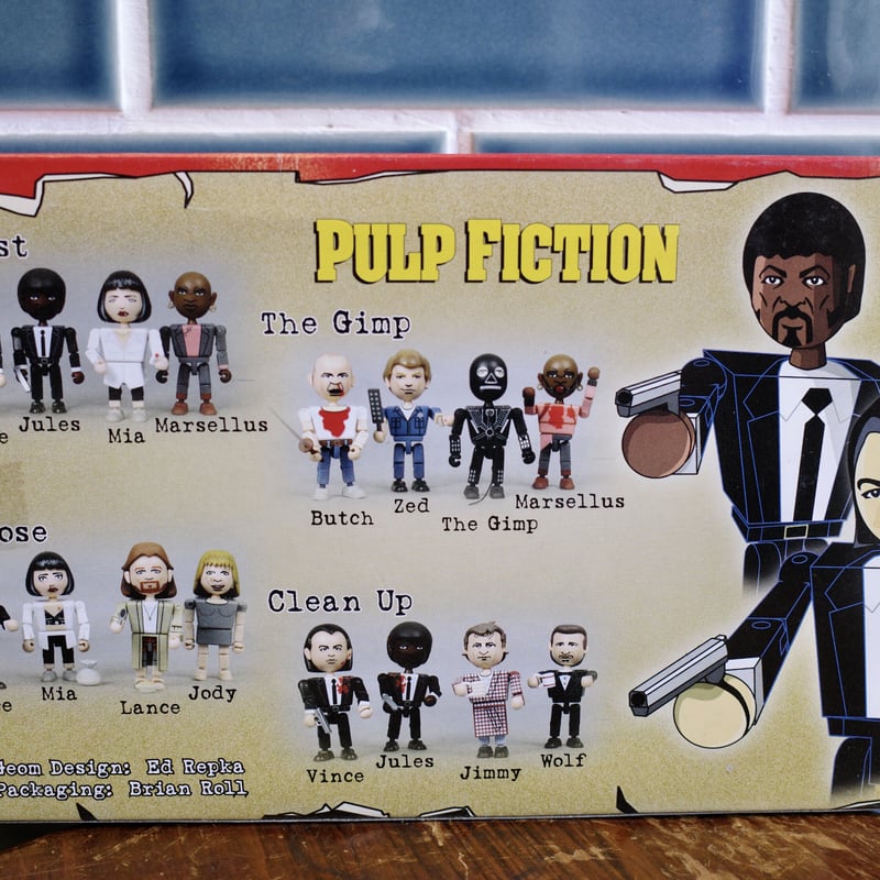 新品 PULP FICTION パルプフィクション Clean Up NECA フィギュア
