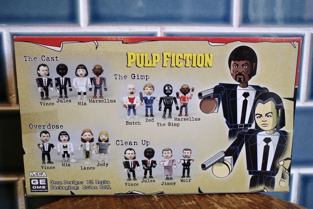 新品 PULP FICTION パルプフィクション Clean Up NECA フィギュア