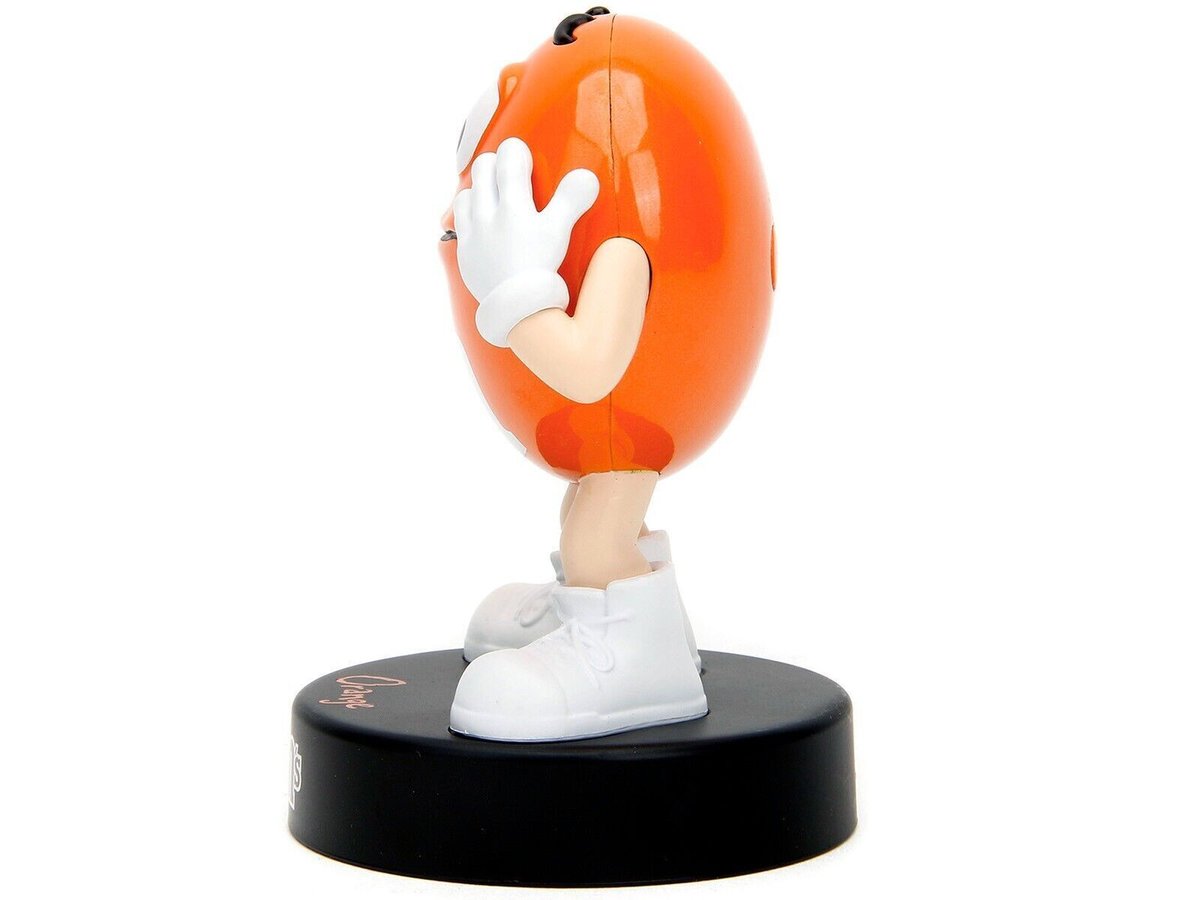 新品 JADA TOYS M＆M's エムアンドエムズ ORANGE メタルフィギュア ４イ...