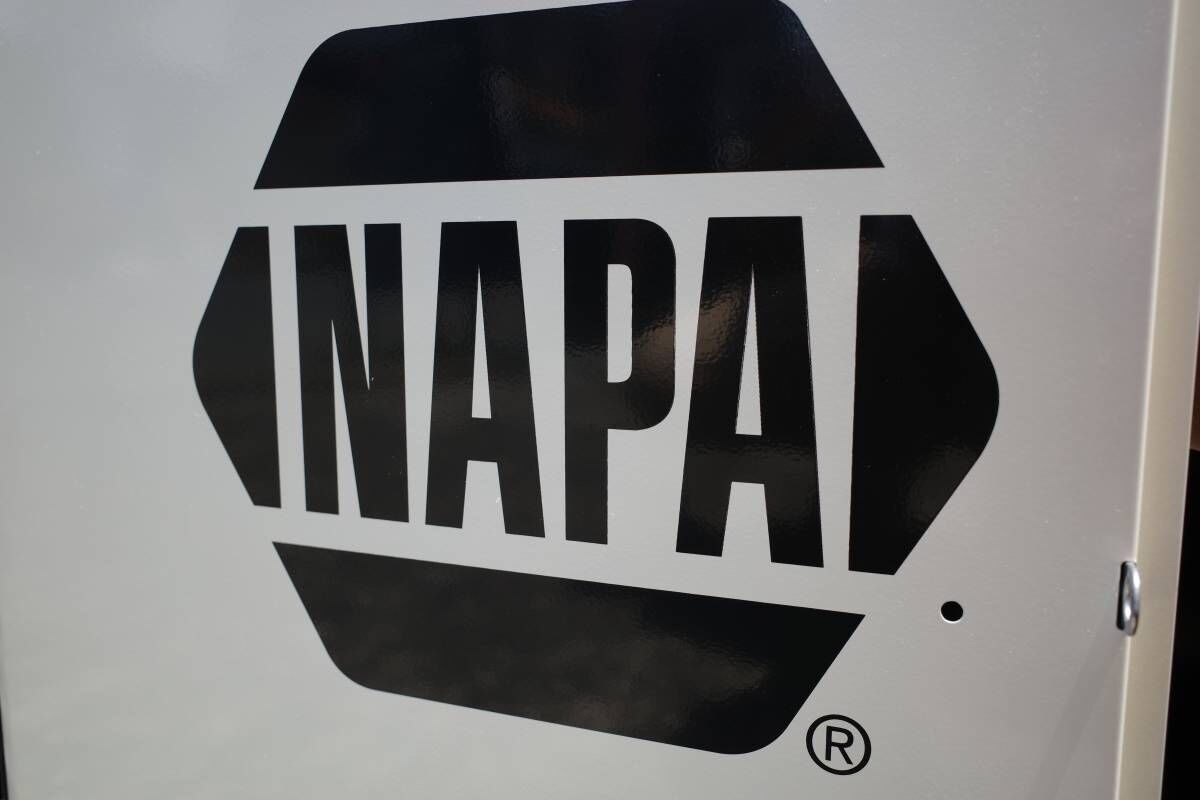 新品デッドストック NAPA キャビネット横型 ガレージ雑貨 アメリカ雑貨