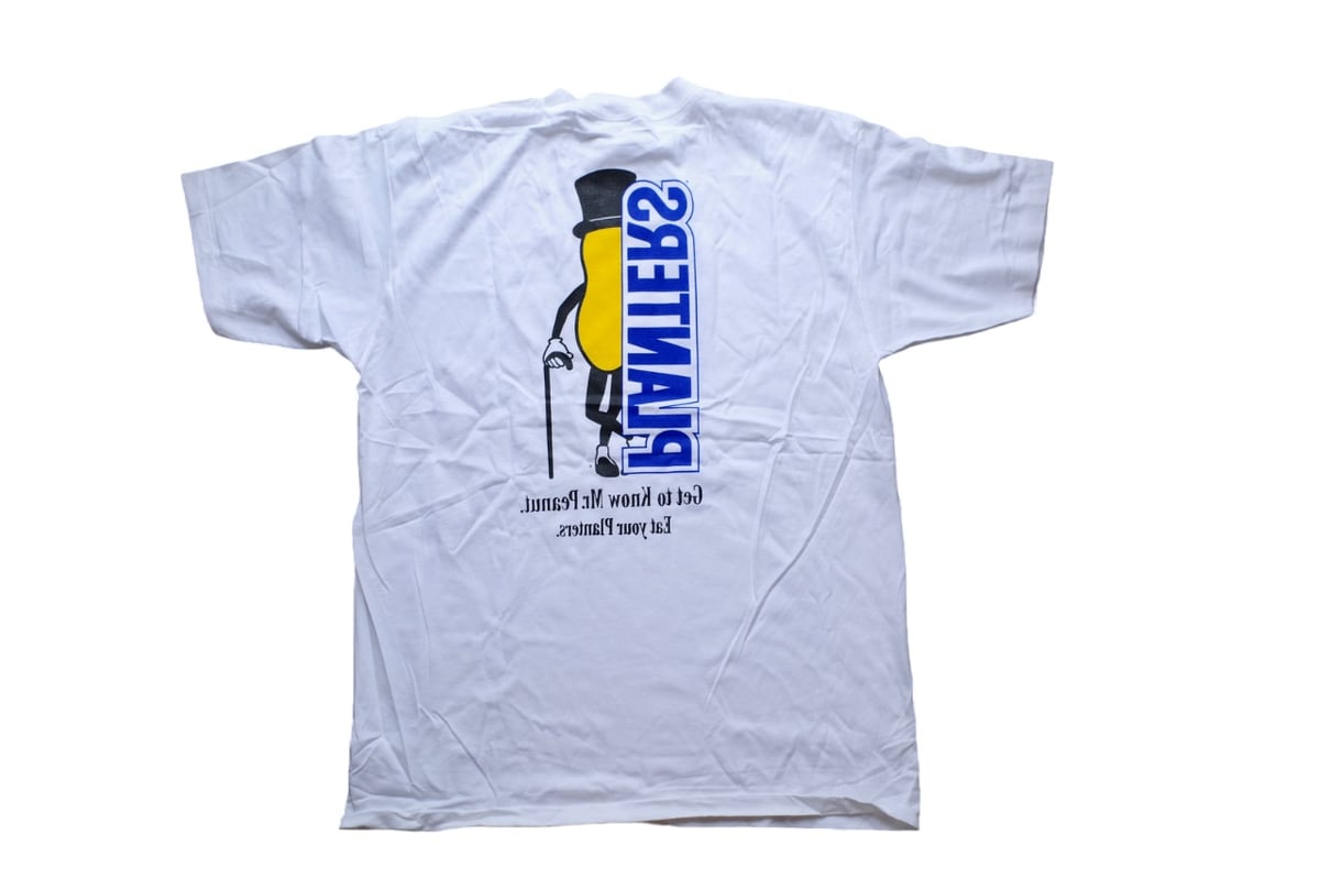 デッドストック Planters プランターズ XL Tシャツ USA製 企業 